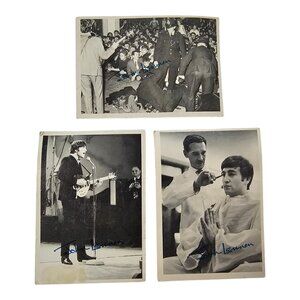 1960s TOPPS Beatles John Lennon Cards 1st Series #34 3rd Series #125 #135